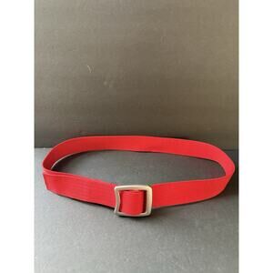 Patagonia Red Quick Dry Nylon Travel Casual Adventure Tech Web Belt One Size